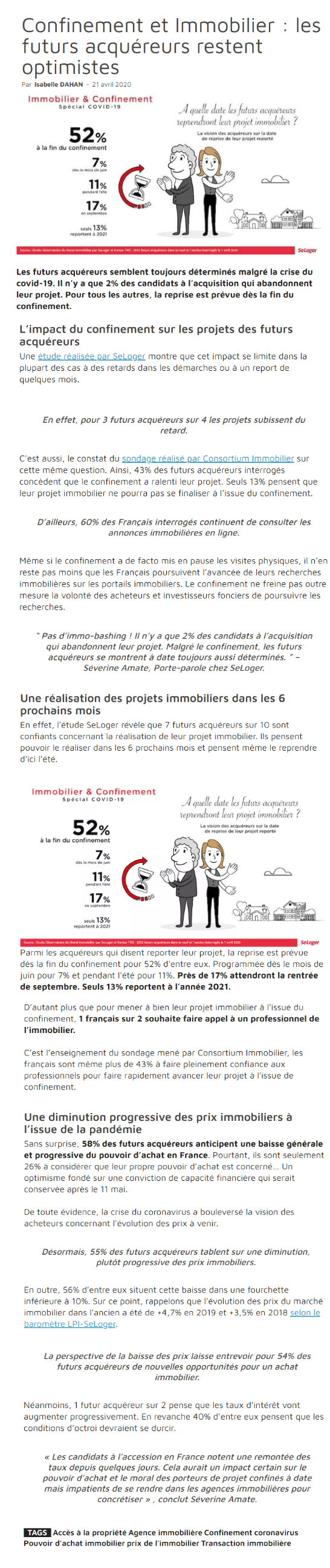 article mon immeuble