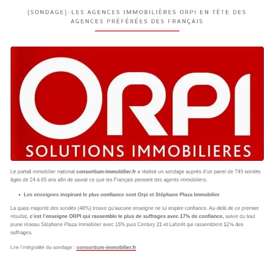 article orpi